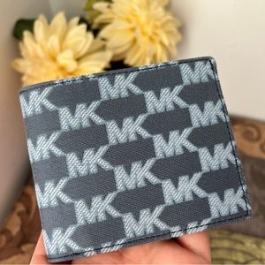Michael Kors Billfold Wallet Navy Multi